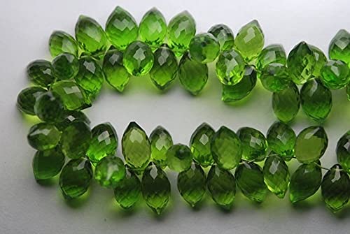 Quartz vessonite briolettes 11-12mm résistant aux éclats pour remplacer vos perles ternes