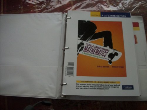 Using and Understanding Mathematics: A Quantita... 0321691148 Book Cover