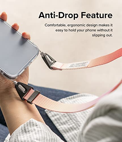 Image of Ringke Shoulder Strap [Dual-Ended Design] Adjustable Crossbody Strap, Anti-Theft Neck Lanyard for iPhone /Galaxy /Pixel Phone Cases, Cameras, etc