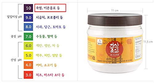 Dr.insan 3 Times Roasted Bamboo Salt (Granule) 1Kg #TOP5