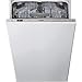 Whirlpool WSIC3M17 WSIC3M17 zmywarka do naczyń do zabudowy 45 cm, klasa A+, 47 decybeli, 10 sztućców