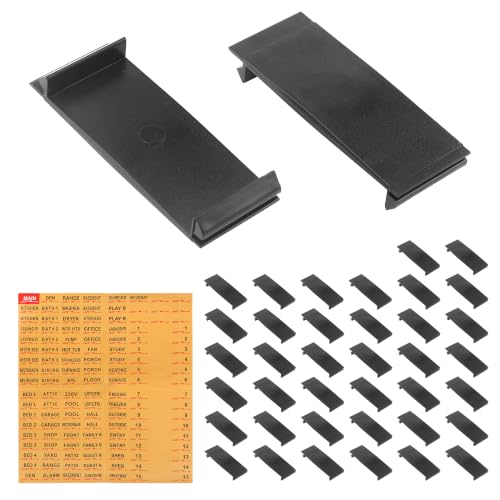 Breaker Filler Plate for 1 inch Universal Circuit Breaker Cover 40 Pack