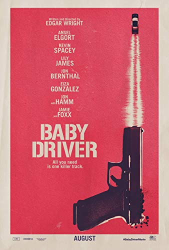 newhorizon Baby Driver Movie Poster 14'' x 21'' NOT A DVD