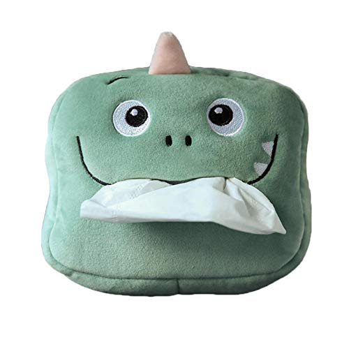 Zhangming Plush Toy Style Anime Tissue Holder Tissue Box Cartoon Tissue Cover Paper Holder, Multi-use Car Tissue Paper Holder, Car Back Seat Headrest Hanging Tissue Boxes for Home Office Car
