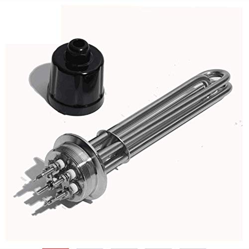 220V / 380V All SUS304 Electric Heating Element Immersion Water Heater 3/4.5/6/9 / 12KW for Water/Oil (220V,4.5KW 230L 304SS)