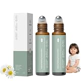 babulino zahnungsroller,Baby Zahnroller Natürliches Öl –Sanfter Massage Roller zur Linderung von Zahnungsbeschwerden, sichere Inhaltsstoffe,einfache Verwendung, Massage(2pcs)