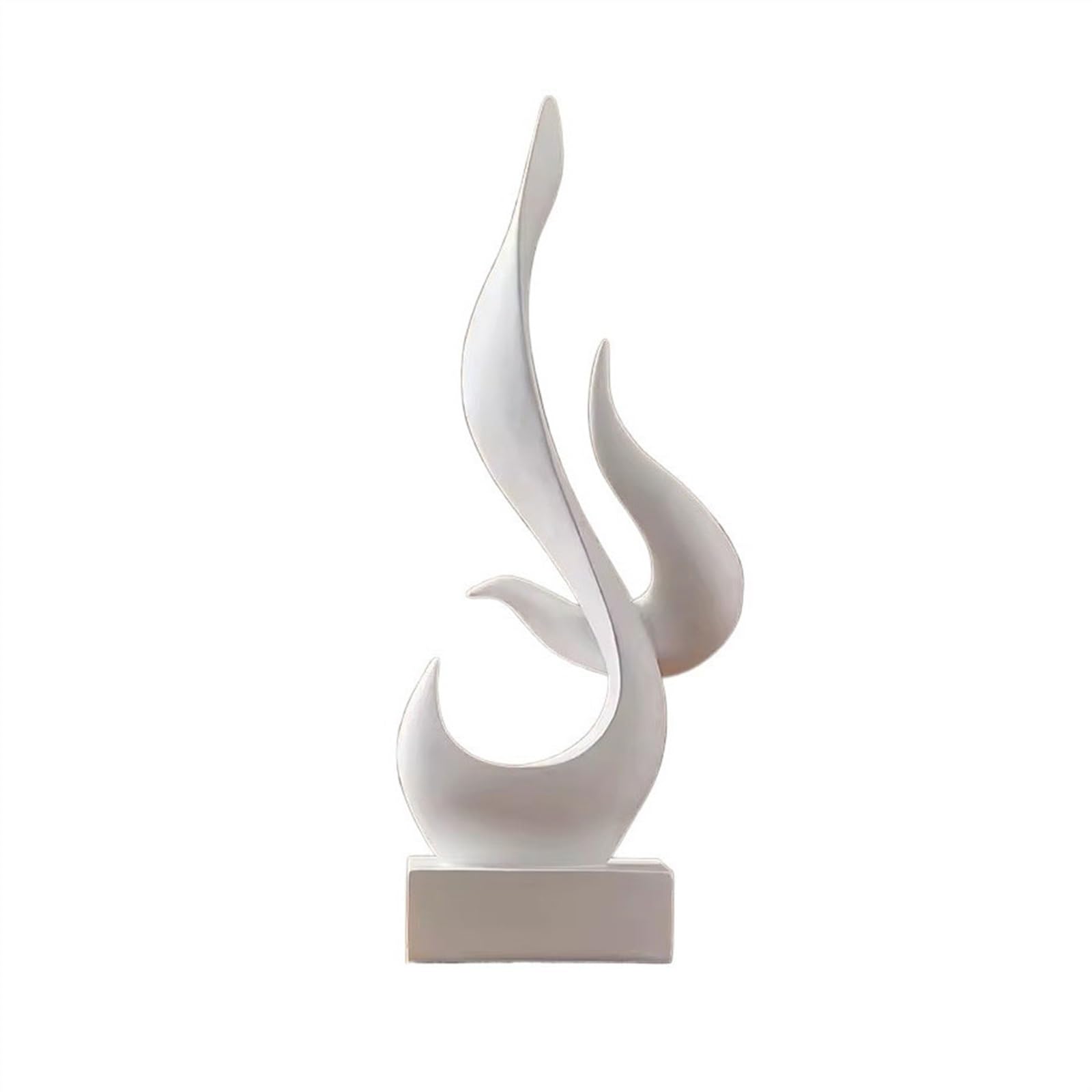 Sculpture de table design simple pour embellir un meuble TV vide