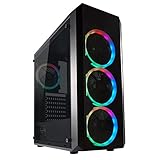 lc-power gehäuse gaming 995b atx gaming light box retail  LC-Power Gaming 703B - Quad-Luxx - ATX Gaming-Gehäuse mit Seitenfenster