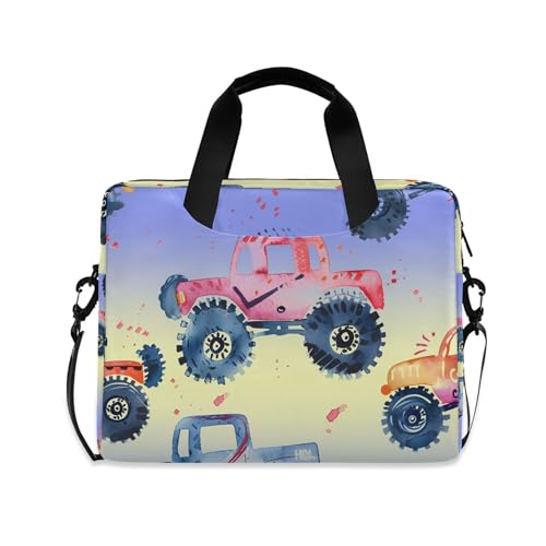 Funda maletín para portátil ALAZA Monster Truck 13-15.6" miniatura 1