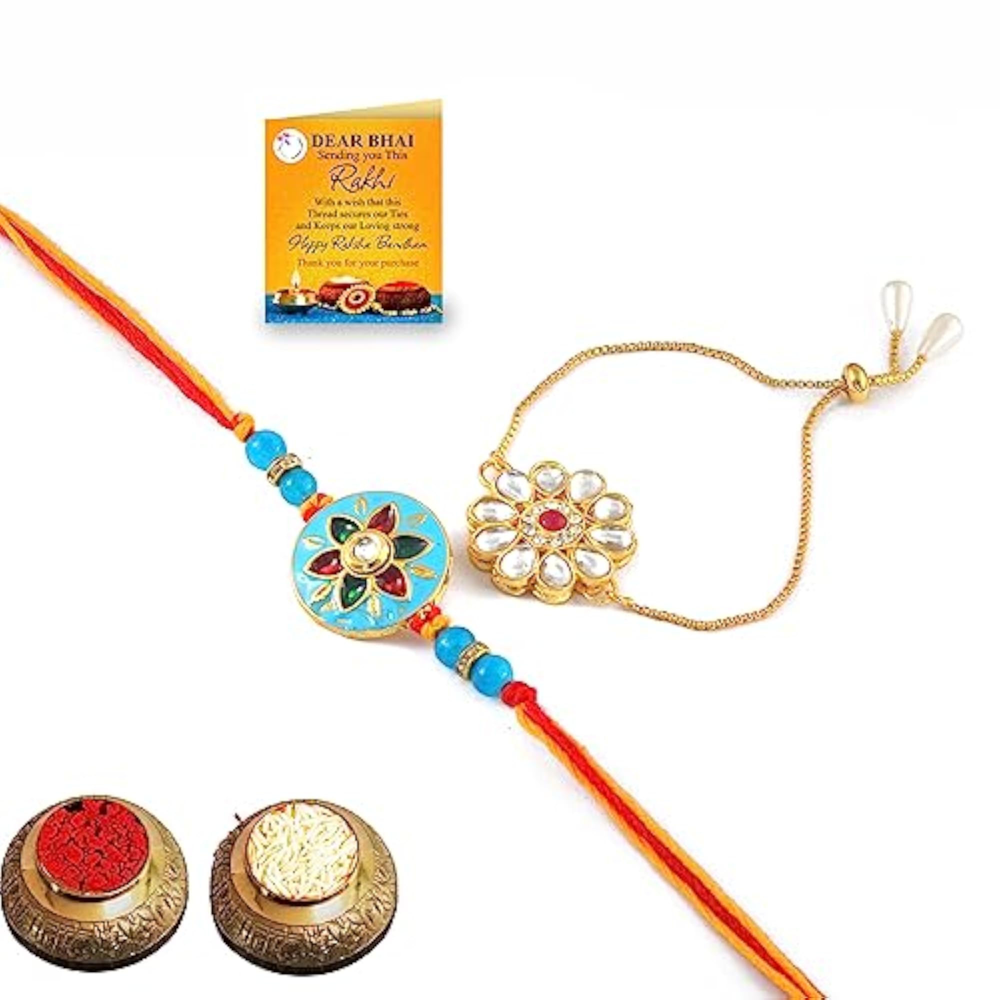 Handmade Rakhi for Raksha Bandhan, Unique Gift