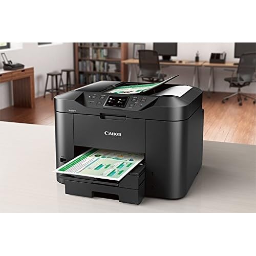 Image of Canon MAXIFY MB2720 Wireless Color Photo Printer with Scanner, Copier and Fax Bundle with Deco Essentials Printer eBook + High-Speed 6FT USB 2.0 Printer Cable
