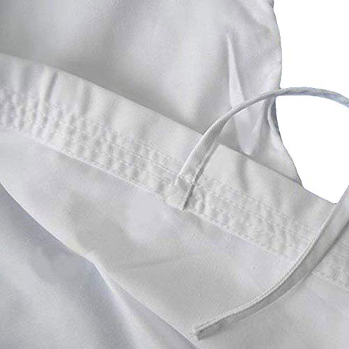 Foto von G-LIKE Karate Judo Anzug Kleidung - Kampfkunst Judogi Aikido Keikogi Jiu Jitsu Taekwondo Bando Kung Fu Outfit Training Uniform Kostüm Set Jacke Hose Freier Gürtel für Männer Frauen Kinder (170 cm)