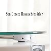 BYDIZ Digital Scale Bathroom Weighing 180 Kg Capacity Tempered Glass (Square)