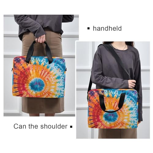 Maletín para portátil Tie Dye multicolor 13-15.6 pulg. miniatura 2