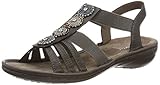 Rieker New Women's 608G9-45 Slingback Sandal Grey 39