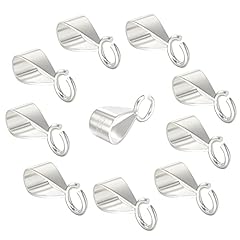 10Pcs Open Loop Silver