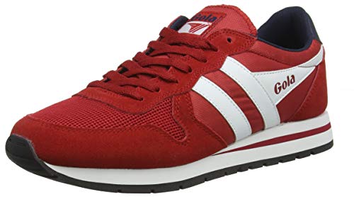 Gola Men's Daytona Trainers, (Red/White/Navy Rw), 9 (43 EU)