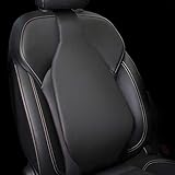 【Tragbares & dauerhaftes Design】Nicht mehr hässliche riemen um Ihren sitz, kein fraktur und lockerheit. EMBEDDED-Design macht die Installation und Demontage von rücken kissen für auto sehr bequem. Geeignet für die meisten Autositze.