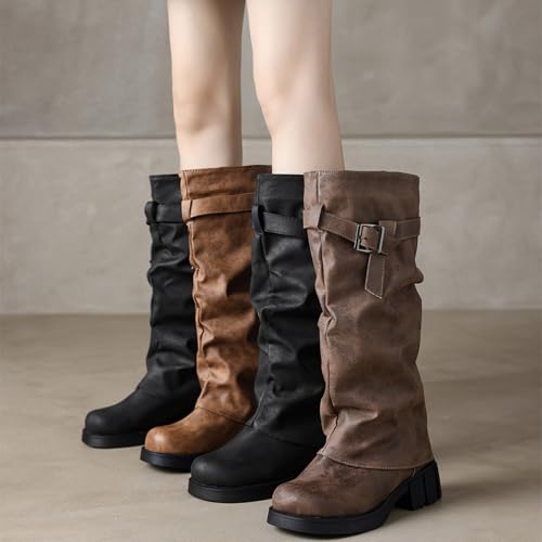 Bottes à enfiler style cowboy pour soirées et festivals - 5