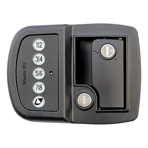 Image of Lippert Keyless RV Door Lock with Bluetooth - Left, Green,Red