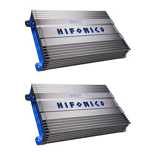 Hifonics BG-1300.1D Brutus Gamma Mono D 1300W Car Audio Subwoofer Amp Amplifer (2 Pack)