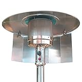 Mr.Fire Heat Focusing Reflector Foldable Sturdy for Round Natural Gas and Propane Patio Heaters