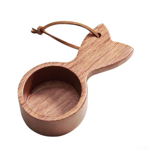 Cucchiaio dosatore in legno per caffè, tè, zucchero, farina, strumento essenziale da cucina