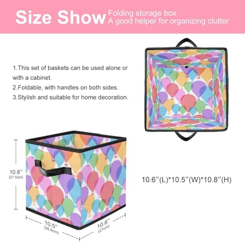 Boîte de rangement pliable montgolfière pour créer un cocon ordonné dans la chambre de bébé - 3