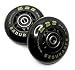 Ripstik Wheels by KBS - Razor Ripsurf Mini Ripstik Ripster Caster Board Replacement 80mm 90a with ABEC 7 Speed Bearings 2 Pack Set of Two Ripstick Wheel (B&Y, 68MM)