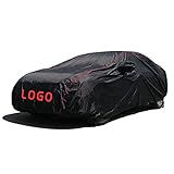 『ALLWETTERSCHUTZ』Indoor/Outdoor. Die Autoabdeckung ist hervorragend zum Schutz Ihres Autolacks, zum Schutz vor industriellen Schadstoffen, Vogelkot, Staub, Kratzern, Sonnenschäden, Regen, Schnee, Wind beim Parken Ihres Fahrzeugs in einer Garage oder im Freien geeignet