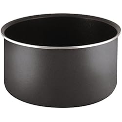 Cazuela De Barro Sin Plomo Lagostina Ingenio Essential sartén Honda, diámetro 16 cm, Aluminio, Negro