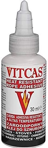 VITCAS Fire Rope Seal Adhesive -White 125ml