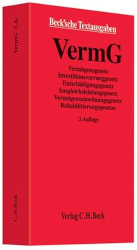 Vermögensgesetz: Rechtsstand: November 2009