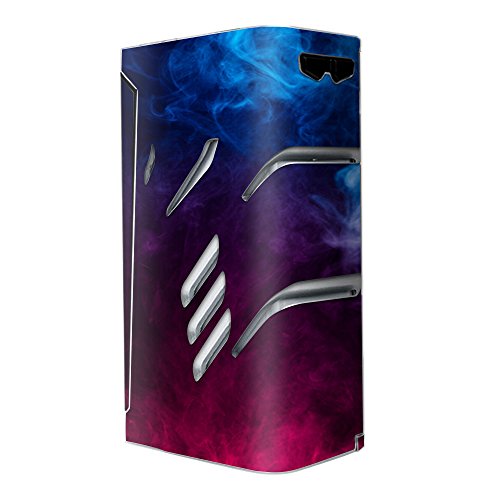 Skin Decal Vinyl Wrap for Smok T-Priv 220W TC Vape stickers skins cover/Blue Pink Smoke Cloud