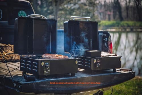 Forro de bandeja de goteo de aluminio resistente que retiene grasas de parrilla 3