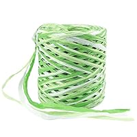 Bast Raffia Naturbast 200 m Paper Cord Binding Bast Gift Ribbon for Festival Gift Wrapping Crafts Decoration Weaving Florists Garden DIY Craft Weaving Decoration