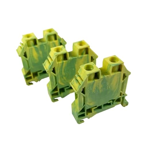 International Connector Dinkle Dk10N-Pe Din Rail Terminal Ground Block Parafuso Tipo Ul 6-16Awg, Pac
