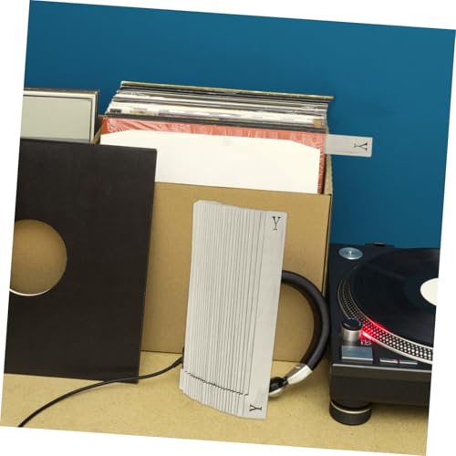 Intercalaires album vinyle en bois de qualité pour bibliothèque - 5