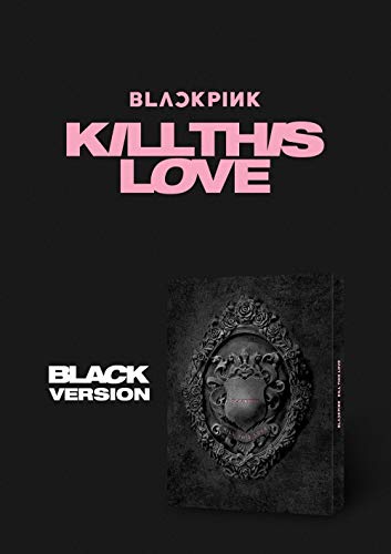 BLACKPINK - KILL THIS LOVE [ROSA + PRETO ver. SET] (2º Mini álbum) 2CD + 2 Fotolivros + 2 Livros + 8