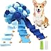 Hund und günstig Kaufen-MOKIDO Schnüffelball für Hunde, Schnüffelteppich für Hunde Gegen Geistige Anregung,Intelligenzspielzeug für Hunde,Interaktive Hundespielzeug für Kleine Mittelgroße Hunde Haustier (Blau)