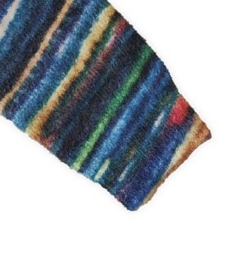 Striped Crewneck Sweaters for Women Trendy Fall Long Sleeve Boho Floral Knit Tops Casual Soft Retro Pullover Sweater4