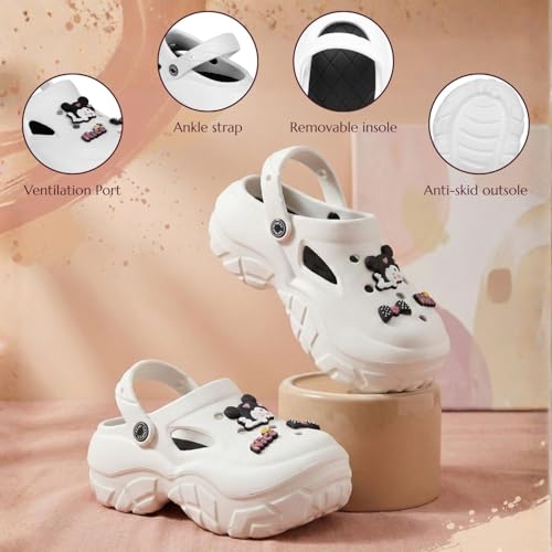 Image of TRASE Windy Clogs for Women | Adjustable Back Strap Clog | Comfortable, Light Weight & Waterproof Mules for Women | Stylish and Anti Skid Women Clogs