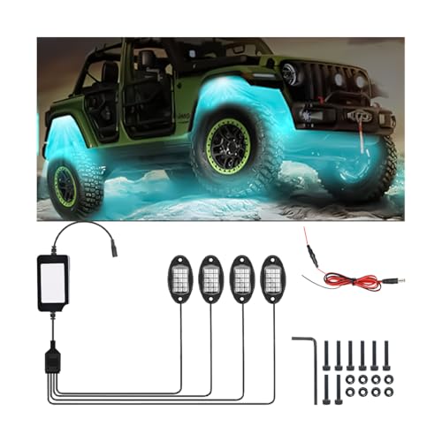 Accesorios decorativos para interior coche todoterreno con iluminación LED RGB