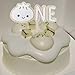 Little Dumpling Wood Cake Topper,Dumpling Theme First Birthday Party Decorations,Dumpling Baby Shower Theme,Boy Baby/Girl Baby 1st Bithday Party (Dumpling Wood Topper)