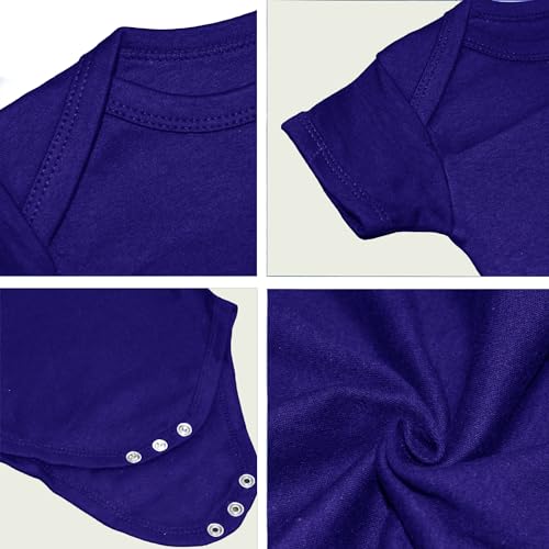 Image of VParents Rompers for New Born Baby Girl & Boy (Pack of 3), 100% Cotton Half Sleeve Romper /Bodysuit /Jumpsuit /Onesies /Sleepsuit For Infants & Toddlers, Comfortable Daily Wear Clothes For Babies