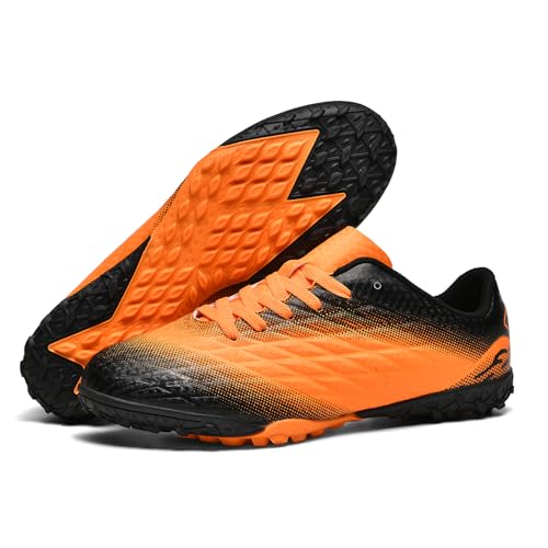 DEORUMN Indoor Soccer Shoes Orange