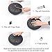 Rain Drum for Outside Garden,Steel Tongue Drum 12 Inches 15 Notes Musical Instruments, Handpan Drum Percussion Instrument, with Soft Bag, Music Book, 2 Mallets, for Meditation or Yoga (Black)