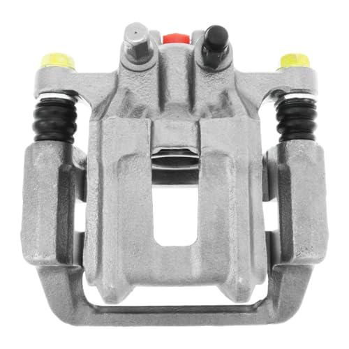 Image of Detroit Axle - Pair Rear Brake Calipers for 2010-2014 Subaru Legacy Outback | Disc Brake Calipers with Bracket Replacement