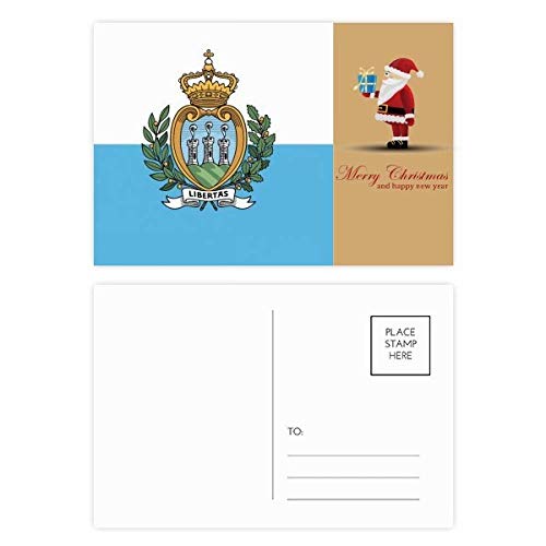 Cartes postales drapeau Saint-Marin lot de 20 pour trouver une idée