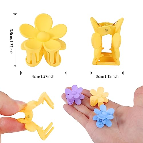 6 Pezzi Pinzette per Capelli Artigli di Fiori di